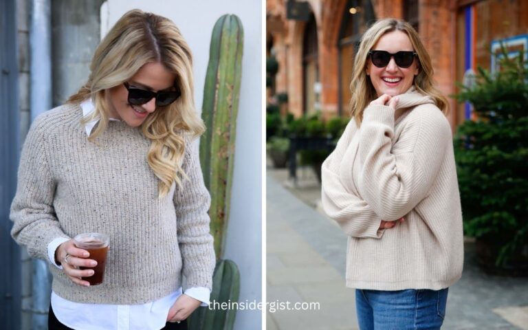how to layer a sweater