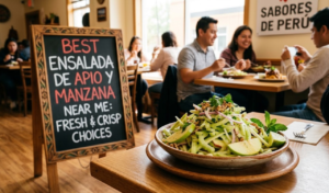 Best Ensalada de Apio y Manzana Near Me